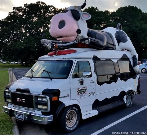 To engage the community to provide a sustainable supply of food to local food pantries and food banks in guilford county. Cow Van (Greensboro, NC) | Strange Carolinas: The ...