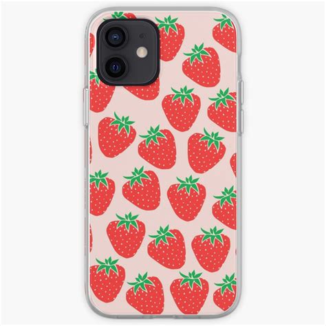 Cute Strawberry Iphone Case And Cover By Kapotka Redbubble