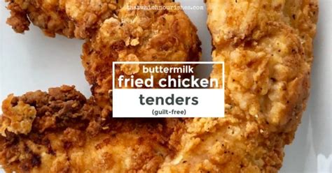 I made it exactly as directed except used boneless, skinless breasts, cut into. Buttermilk Fried Chicken Tenders (Guilt Free) ⋆ That Which Nourishes