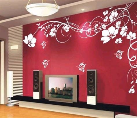 33 Wall Painting Designs To Make Your Living Room Luxurious Wall