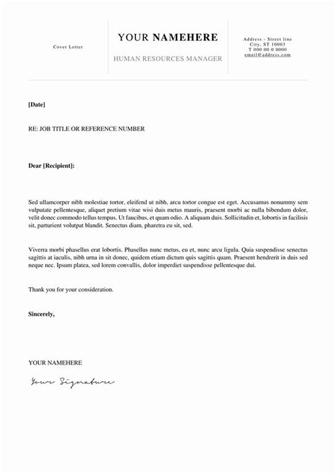 One page template / cover letter. Simple Cover Letter Template Word Awesome Kallio Simple ...