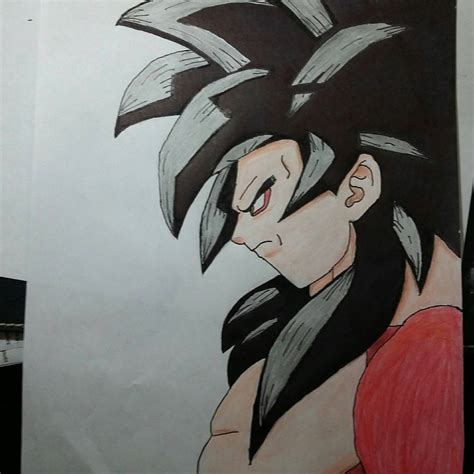 Goku Ssj 4 By Jos El On Deviantart