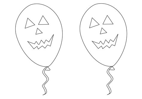 Truc A Dessiner Sur Un Ballon De Baudruche Halloween - Unique Coloriage De Ballon De Baudruche A Imprimer | Des Milliers de