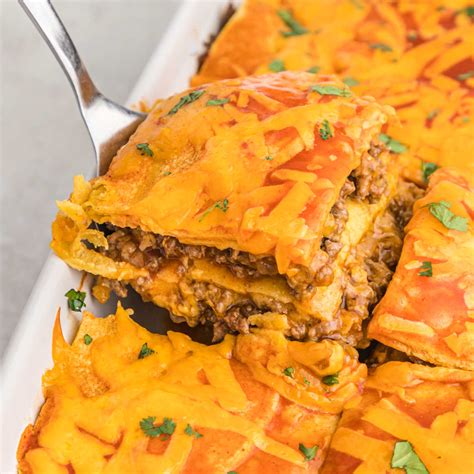 Ground Beef Enchilada Casserole Recipe Eating On A Dime