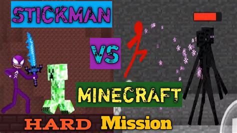 Stickman Animation Vs Minecraft ~ Diamond Stickman Inventory 👺