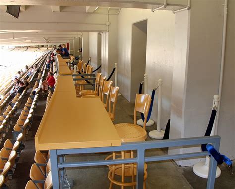 Infield Loge Box Seats At Dodger Stadium Elcho Table