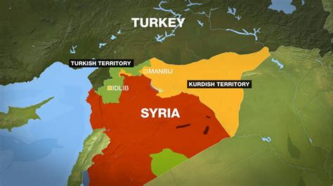 Current Syria War Map 2019