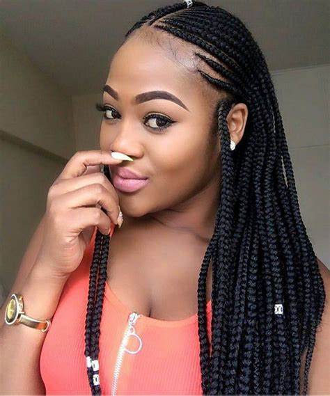 Ghana braids, like other braiding styles, have a rich traditional significance in the land of their origin the unicorn hair trend has crossed over the territories of ghana braids and this colorful pastel motif. 25 Trendy Ghana Braided Hairstyles with beautiful photos - BlogIT with OLIVIA!!!