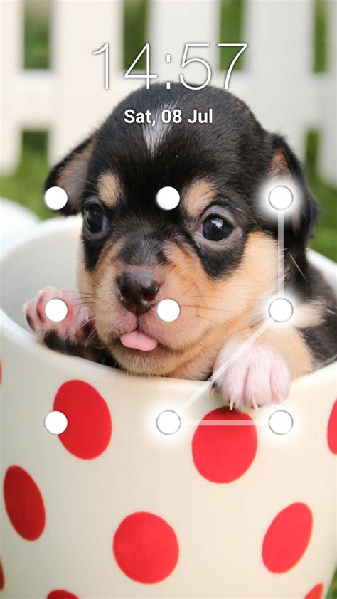 Puppy Dog Pattern Lock Screen For Android Apk Download