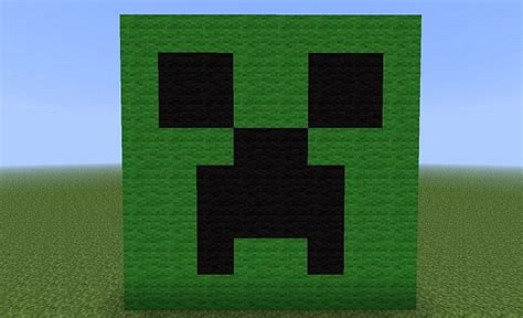 Creeper Head Minecraft Map