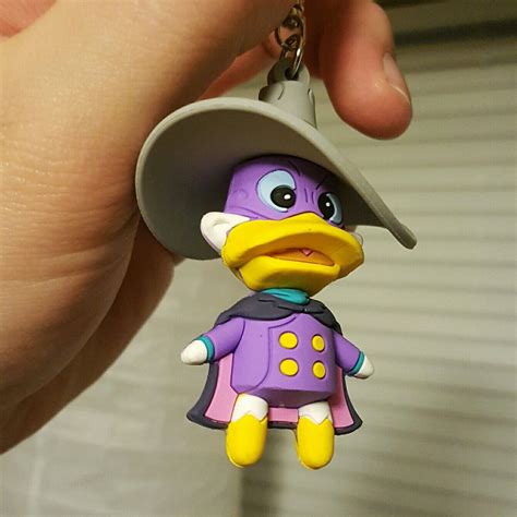 Darkwing Keychain For 90s Ducktales Set Disney Keychain Collectible