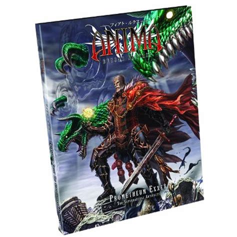 Anima Rpg Prometheum Exxet The Supernatural Artifacts You Can