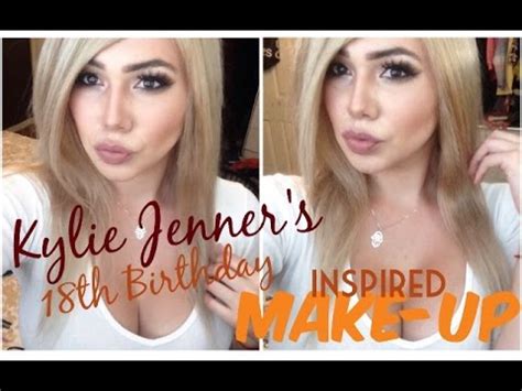 Pin von iman auf king kylie kylie jenner kylie jenner flash und. Kylie Jenner's 18th Birthday | Inspired Make-Up - YouTube