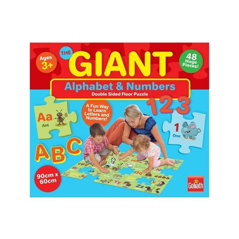 The Giant Alphabet And Numbers Puzzle Assorted Big W