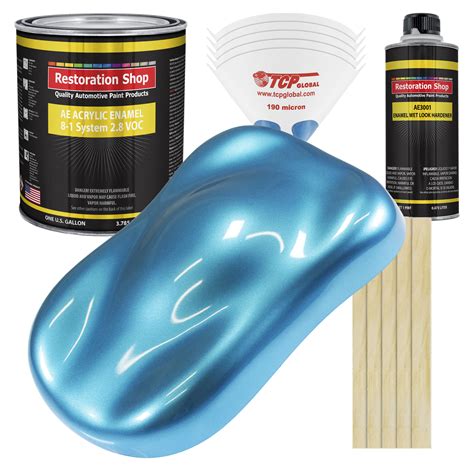 Restoration Shop Electric Blue Metallic Acrylic Enamel Auto Paint