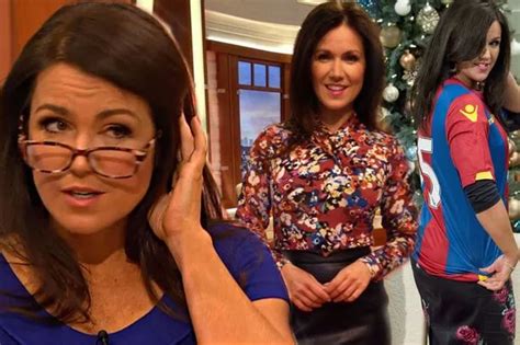 Susanna Reid S Sexy Faux Leather Skirt Makes Good Morning Britain Viewers Eyes Almost Pop Out