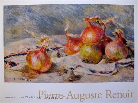 Pierre Auguste Renoir The Onions Plate Signed Lithograph Forgotten