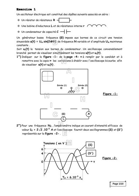 PDF Exercices RLC corrigés DOKUMEN TIPS