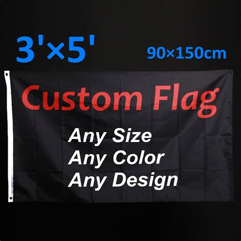 Custom Flag Printing Any Size 3x5 Ft Customized Flags Banner Etsy