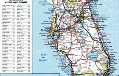 Florida South West Coast Map United States Map