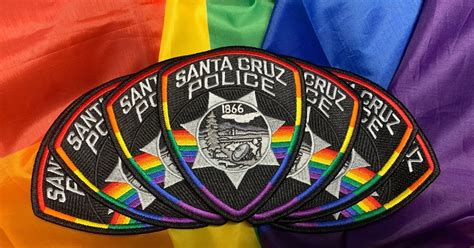 Santa Cruz Police Scpd Supports The Lgbtq Community With Pride Patch