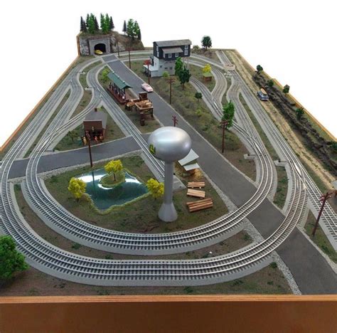 Custom Built O Scale Model Train Layout Model Railroad Layout Lionel O