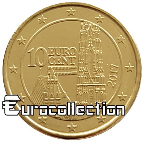 Pièce de 10 centimes d'euro. 10 centimes Autriche 2017 - Eurocollection
