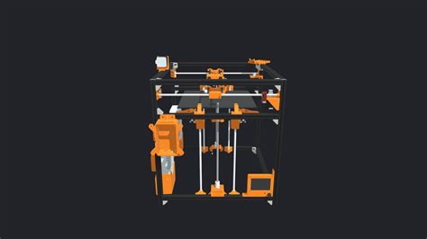 Parallelepipod 3d Printer Download Free 3d Model By Brenocq