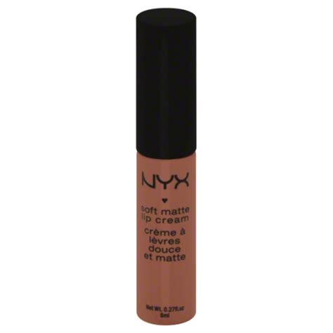 London and abu dhabi look pretty similar however when you apply it you realize that abu dhabi is a bit softer color with a pinch of pink. NYX Soft Matte Lip Cream in Abu Dhabi