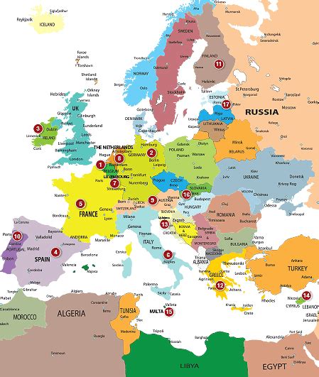 Elgritosagrado11 25 Elegant Interactive Map Of Europe Countries And