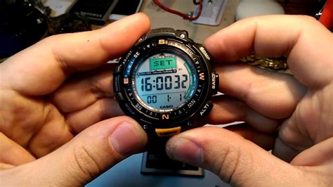 You can download the quick operation guide directly by clicking the module no. CASIO WR100M Time Set - YouTube