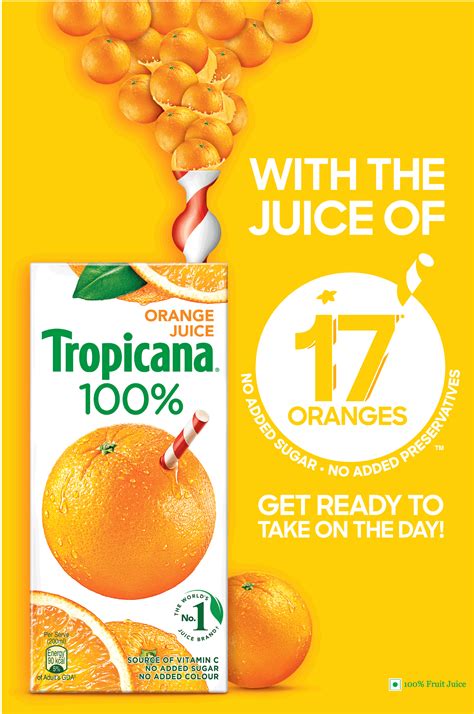 Tropicana Orange Juice 100 Orange Ad Advert Gallery