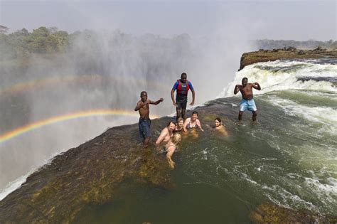 Images And Places Pictures And Info Victoria Falls Devils Pool Fatality