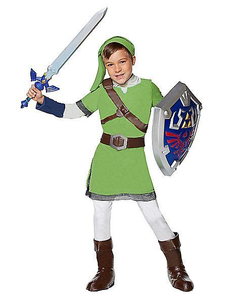 Kids Link Costume Deluxe Legends Of Zelda