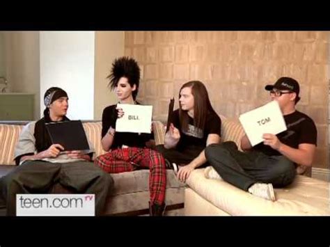 • bisherige infos zu 'black questionmark' & 'devilish' •. Tokio Hotel interview ( english ) - YouTube