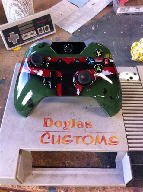 Boba Fett Custom Xbox One Controller Custom Xbox Xbox