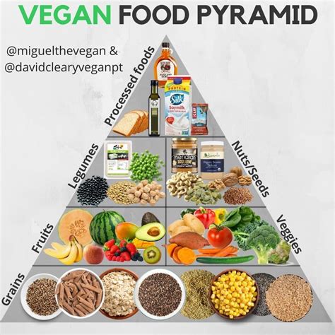 Vegan Fitness And Nutrition Info On Instagram “vegan Food Pyramid By