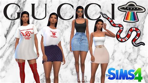 Gucci Look Book The Sims 4 Cc List Youtube
