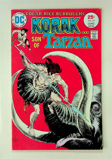 korak son of tarzan 57 may jun 1977 dc very good fine comic books bronze age gold key