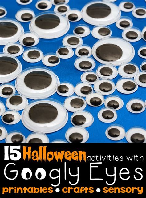 Halloween Activities And Printables With Googly Eyes Halloween