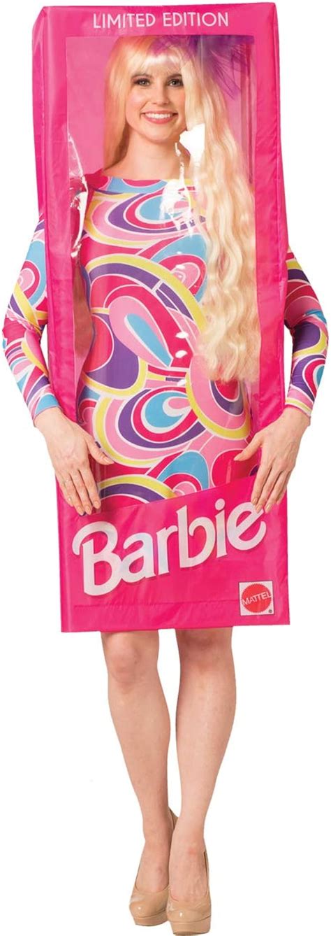 Barbie Box Accessory Only For Your Halloween Costume Womens Adult One Size Pink