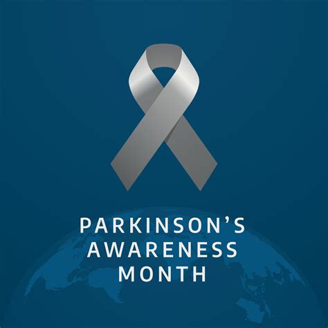 Vector Graphic Of Parkinsons Awareness Month Good For Parkinsons
