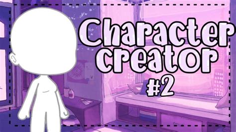 Gacha life is famous for huge amount of outfits, presented in the game. •Character Creator 2•||•Gacha Life•||•Yana_D - YouTube