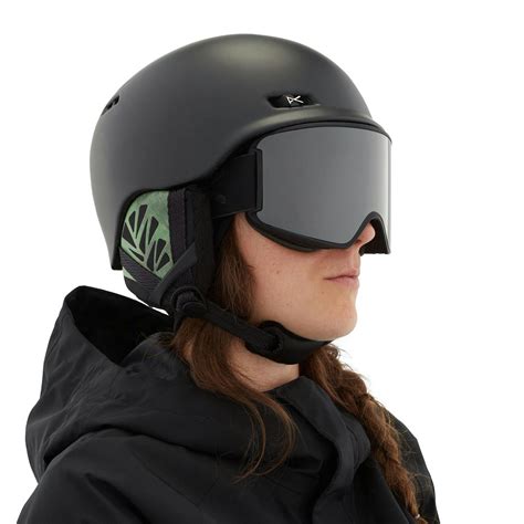 Anon Rodan Womens Snowboard Helmet 2021 Black Boardworld Store