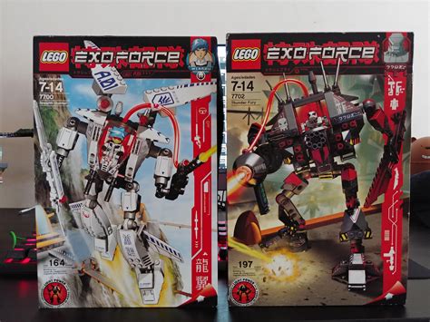 Two More Exo Force Sets Added To My Collection 7700 And 7702 Lego