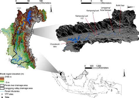 Perak the fourth largest of malaysias thirteen states in area after sarawak sabah and pahang is on the west coast of the malay peninsula. Map of the Perak River region, northwest Peninsular ...