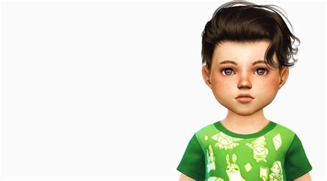 Simiracle Anto`s Electric For Toddlers Sims 4 Hairs Toddler Hair
