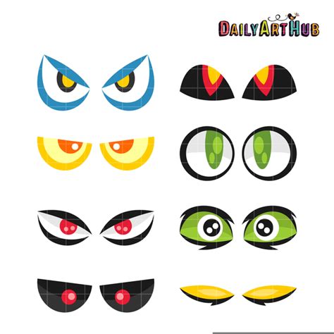Halloween Scary Eyes Clipart Free Images At Vector Clip
