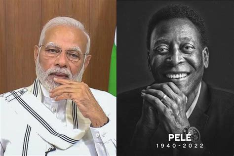 Pele Tribute Pm Pays Tributes To Pele Says His Sporting Performances