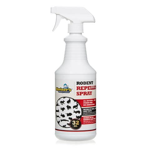 Sheiners Natural Rodent Repellent Spray For Indoor And Outdoor Use 32